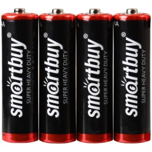 Батарейки SmartBuy AA R06/4SH (ЦЕНА ЗА 4ШТ)