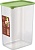 Банка для сыпучих продуктов Sugar&Spice Vanilla 2л прямоугольная с гибкой крышкой фисташка