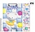 Планшет А4 с линейкой Bear, микс, картон 3мм