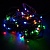 яяя Гирлянда уличная каучук 10м, Лампа, 100LED разноцветн., черный провод, водонепроницаемая, в кор.