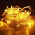 яяя Гирлянда 300LED, 18м, желтый, белый провод