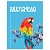 Скетчбук, белая бумага 100г/м2, А5, 40л, без линовки, "Проф-Пресс" Попугай, мел. карт., склейка