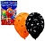 Шар латексный с рисунком 12"/30см (ЦЕНА ЗА 100ШТ) Halloween, шелкография