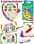 Игра настольная "Первые знания" 6*11см, Учим формы и фигуры, в кор.
