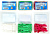 Зубная нить, Dental Floss / toophick 30шт, микс, в футляре 