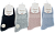 Носки жен. "Langmeng" 36-41р (ЦЕНА ЗА 10ПАР) хлопок, длин., горошек, микс