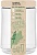 Банка для сыпучих продуктов 0,75л, 10*10*14см, Green Republic, лён