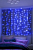 яяя Гирлянда Штора, 1,5*1,5м, 160LED, цв синий., белый провод