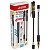 Ручка шариковая " deVente " черная (ЦЕНА ЗА 12ШТ) Mr. Gold Speed Pro  0,5мм