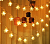 яяя Гирлянда Снежинка 3,5м, 40LED, d=3см, желт. белый провод