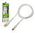 Кабель USB - Lightning, MAIMI X16 APPLE 8 pin, 5A, длина 1 метр, силикон, (белый) в кор.