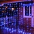 Гирлянда 2м / Дождик / синяя 240LED
