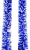 Мишура (9см*1,9м), синяя, (ЦЕНА ЗА 10ШТ)