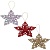 яяя Набор ёлочных подвесок (3в1) 9,5см Кружевные звёздочки, микс, в пакете