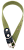Ошейник для собак, 50*2,5см, цв. зел.