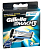 Сменные кассеты для бритья 8 шт (лезвия), GILLETTE "Mach3", для мужчин, в кор.