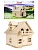 Конструктор 34х21см Деревянная игрушка.2 BIG ДОМ