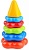 Пирамида "Karolina toys" детская, 17см, 7 деталей, пласт.