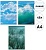 Тетрадь А4 48л ЛИНИЯ "Hatber" The elements of nature, обл. мел. карт. на скобе, глянц. лам. офсет