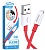Кабель сетевой Lightning - USB, 1м, 2.4A, силикон, цв. красный, в кор.