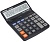 Калькулятор настольный 12 разрядов "deVente" DD-9912, 15,4*20,3*2,5см, двойное питание, черный