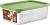 Контейнер для продуктов Sugar&Spice Vanilla 0,5л, 10*14*5см, прямоугольный с гибкой крышкой фисташка